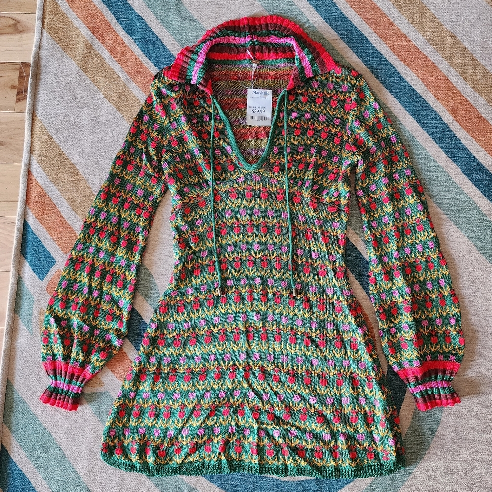 NWT Free People Milano Mini Dress